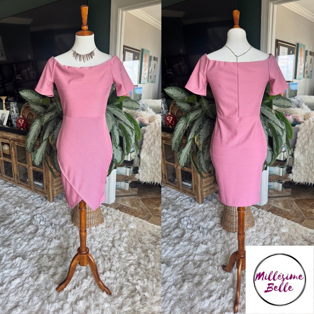 Pink Fashion Nova Bodycon Dress